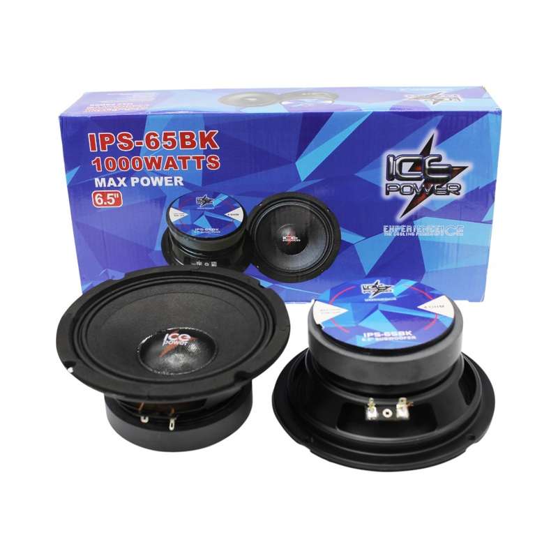 Ice power IPS-65BK 6.5" 1000w Midrange Speakers