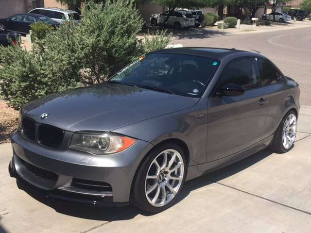 Empire Racing Front Spoiler Suitable for Bmw E82 1 Series