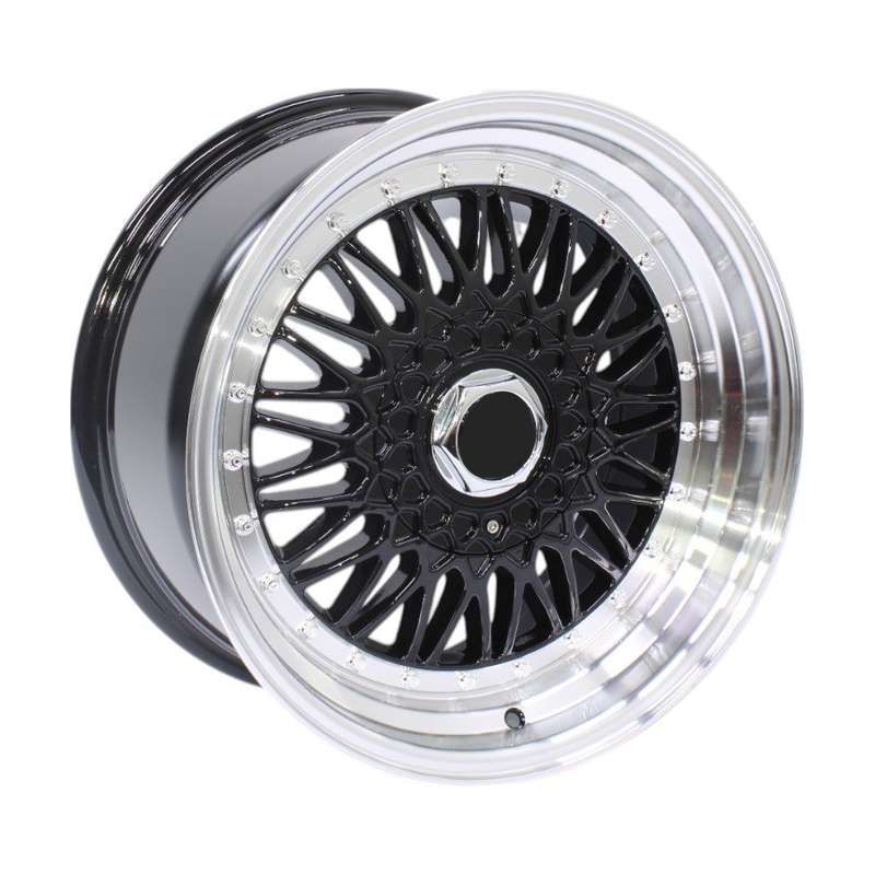 17" RE1149 4/100 &amp; 4/114 Black Alloy Wheels