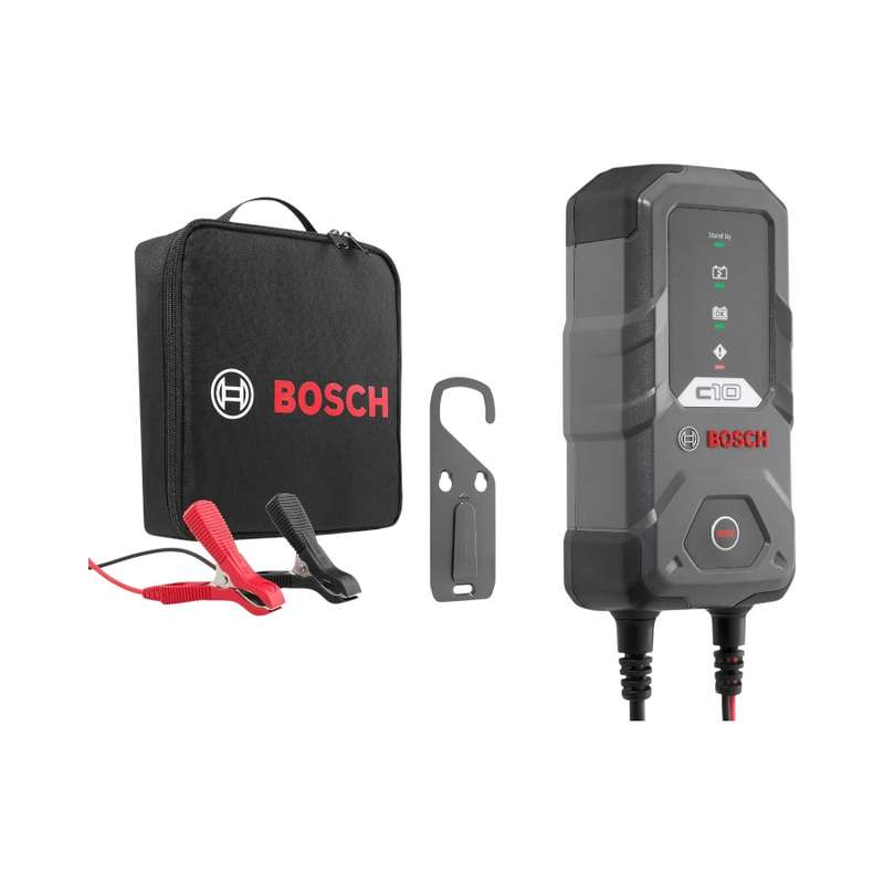 Bosch Automotive C10 3.5 Amp Car Battery Charger with Hold Function