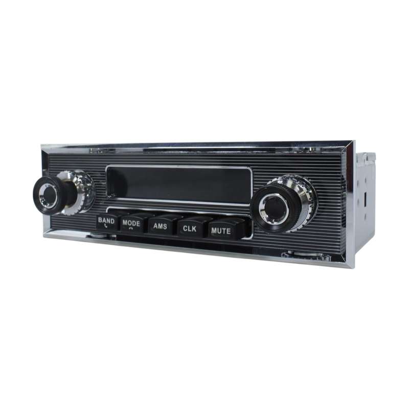 Classic Vintage Retro Design Car Media Player  USB, SD, BT, RCA Outputs, FM Radio with DAB Rec...