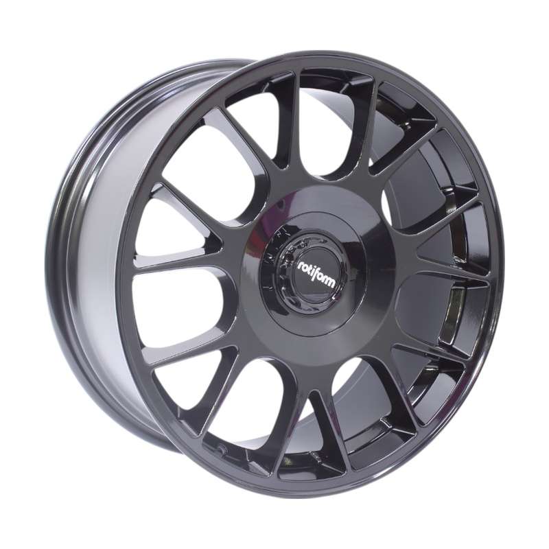 20" Rotiform TUF-R 5/112 &amp; 5/114 Gloss Black Alloy Wheels