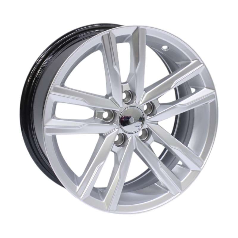 15" QS-5274 5/100 Hyper Silver Alloy Wheels