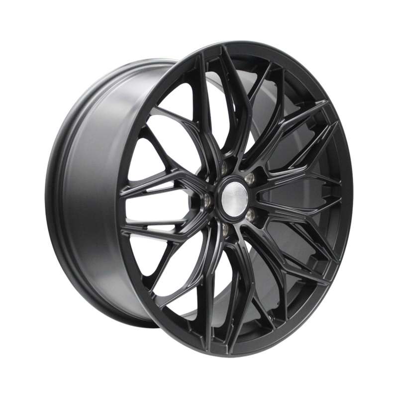 19" F9796 5/112 Matte Black Alloy Wheels