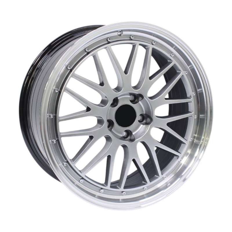 19" OTA-083 5/112 Gunmetal Machine Lip Alloy Wheels