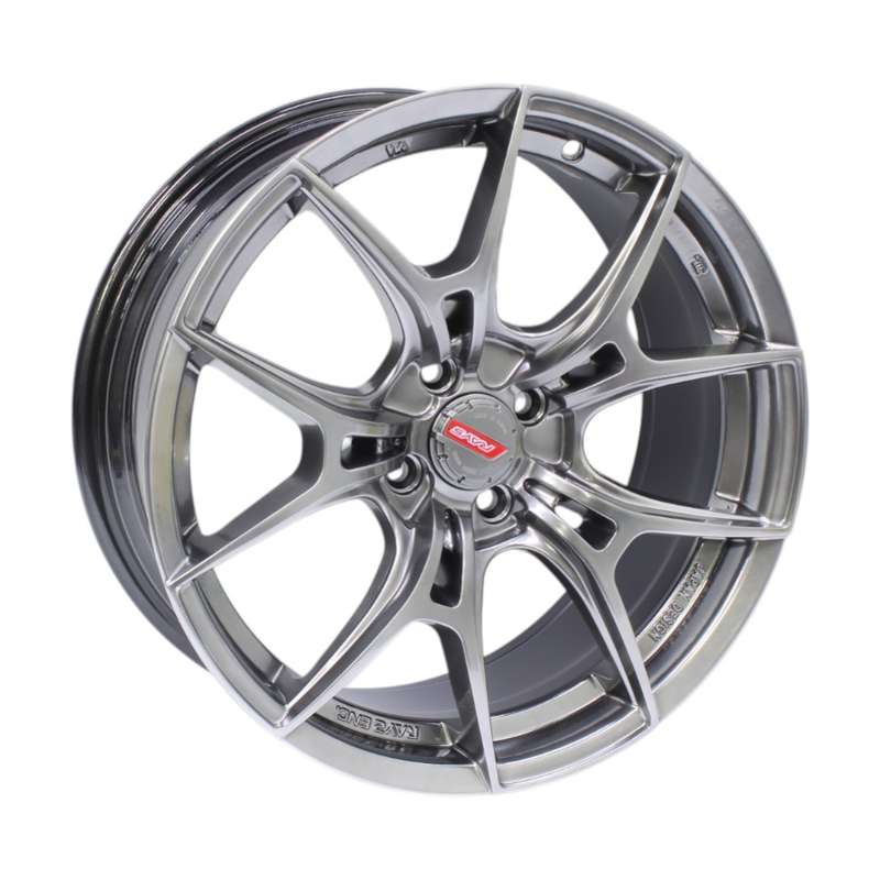 17" RGW-040 4/100 Hyper Black Alloy Wheels