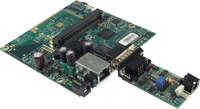 RouteBoard Mikrotik with thermometer
