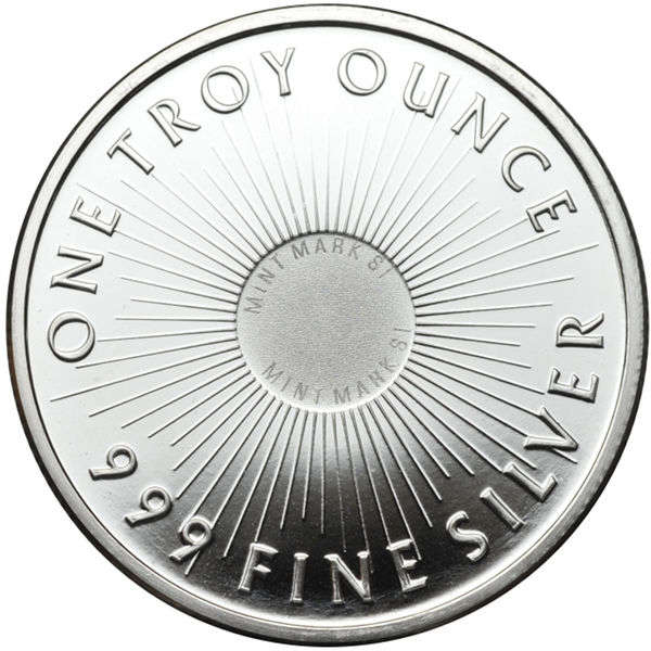 1 oz Sunshine Silver Round (New, MintMark SI)