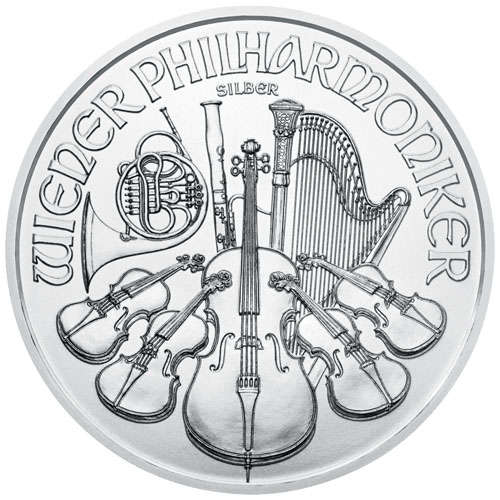 2020 1 oz Austrian Silver Philharmonic Coin (BU) two available