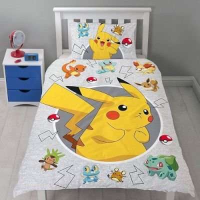 Pokemon Catch Panel Duvet Set (Single)