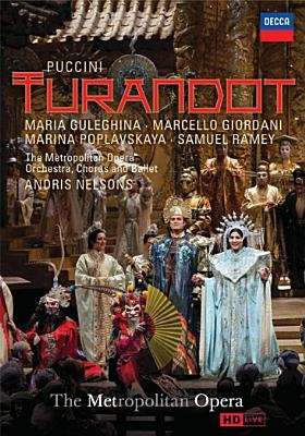 Turandot: Metropolitan Opera (Nelsons) (DVD)