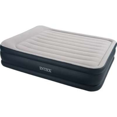 Intex Pillow Rest Air-Bed with Pump (Queen) (152 x 203 x 42cm)