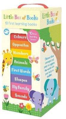 Little Box of Books - 10 First Learning Books (Board book)