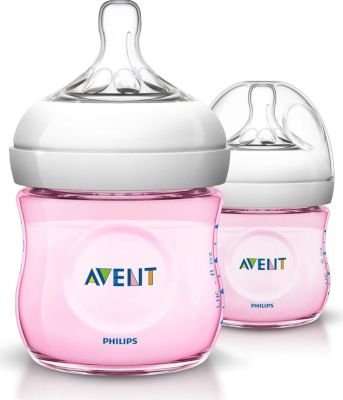 Philips Avent Feeding Bottle Classic 125ml (Pink)