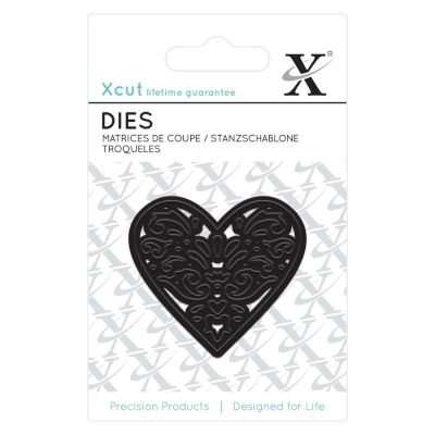 Xcut Mini Die - Filigree Heart (1 Piece)