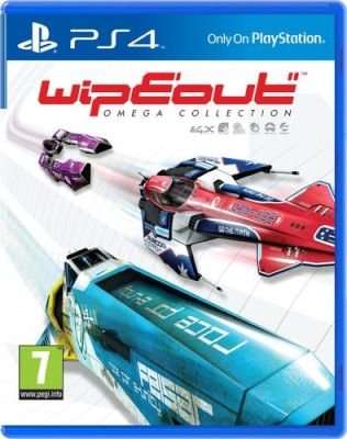 WipEout: Omega Collection (PlayStation 4, Blu-ray disc)