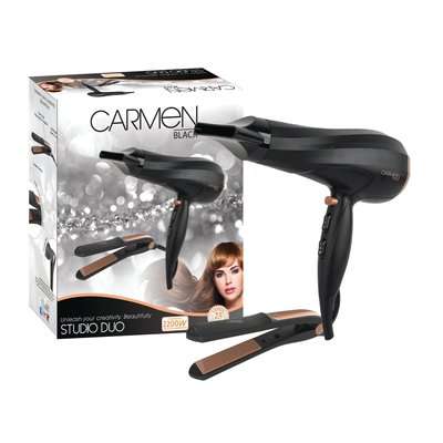 Carmen Studio Duo Hairdryer & Straightener