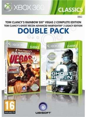 Rainbow Six Vegas 2 / Ghost Recon Advanced Warfighter 2 (XBox 360, DVD-ROM)
