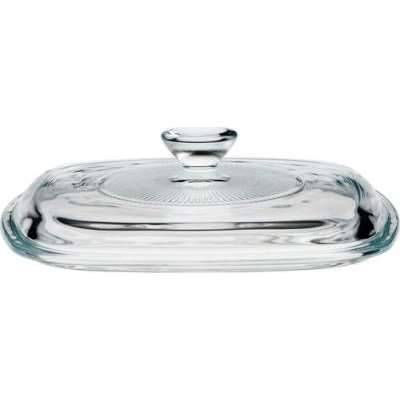 Corningware French White Casserole with Glass Cover (Oval) (1.4L)
