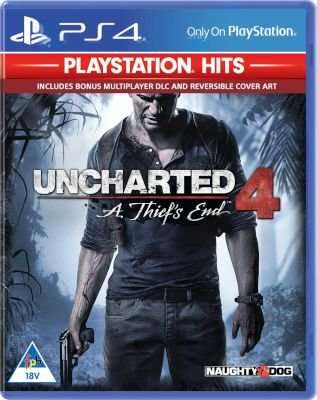 Uncharted 4: A Thief's End - Standard Plus Edition (PlayStation 4, Blu-ray disc) picture