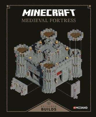 Minecraft: Exploded Builds: Medieval Fortress - An Official Minecraft Book from Mojang (Hardcover)