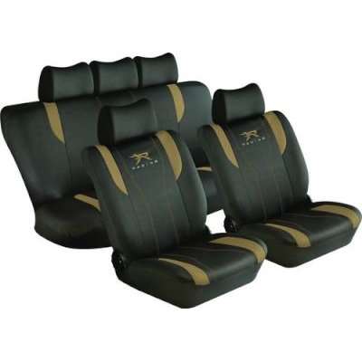 Stingray Racing Full Car Seat Cover Set (11 Piece) (Tan)