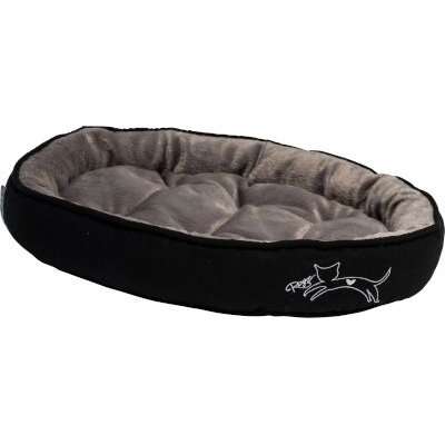 Rogz Snug Podz Small (Jumping Cat Design on Black)