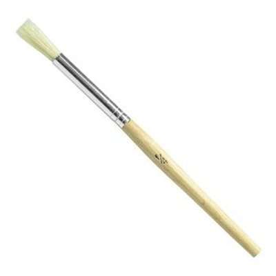Handover White Bristle Stencil Brush (Long Handle)(1/4")