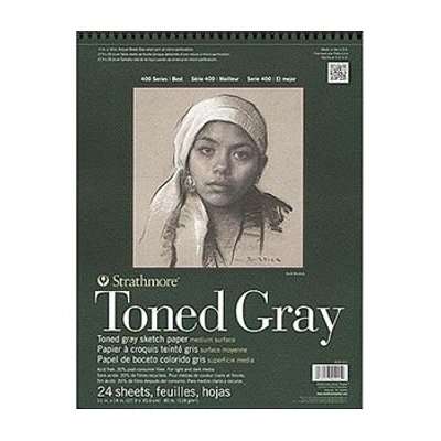 Strathmore 400 Series Toned Sketch Pad (Spiral bound) picture