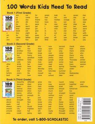 100 Words Kids Need to Read by 2nd Grade - Sight Word Practice to Build Strong Readers (Paperback)