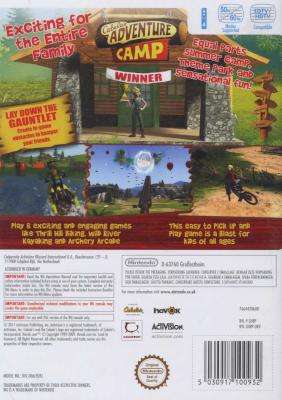 Cabela Adventure Camp (Nintendo Wii, DVD-ROM)