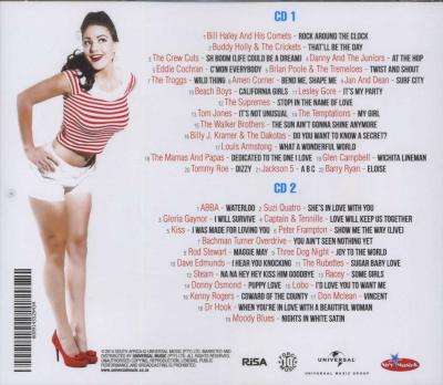 Top 40 Hits Of All Time - 50's, 60's & 70's Golden Oldies (CD)