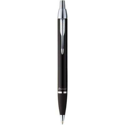 Parker IM Medium-Nib Ballpoint Pen (Lacque Black with Chrome Trim)
