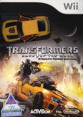 Transformers: Dark of the Moon Bundle with Toy (Nintendo Wii, Game)