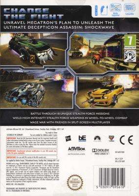 Transformers: Dark of the Moon Bundle with Toy (Nintendo Wii, Game)