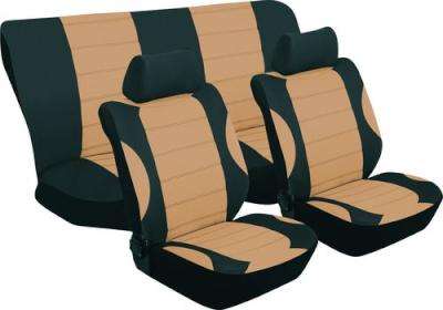 Stingray Grand Prix Full Car Seat Cover Set (6 Piece) (Tan)