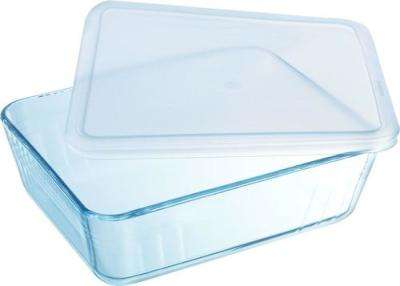 Pyrex Cook & Freeze Rectangle Dish with Plastic Lid (1.5L)