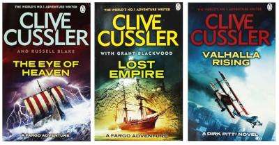 Clive Cussler 3-Book Collection - The Eye Of Heaven / Lost Empire / Valhalla Rising (Paperback)