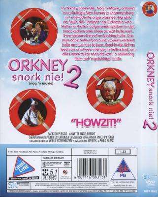 Orkney Snork Nie 2 - Nog 'n Movie (Afrikaans, DVD)
