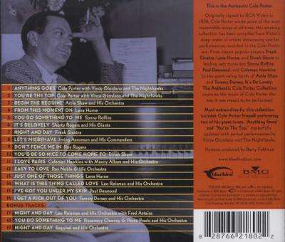 It's De Lovely: Authentic Cole Porter Collection(Bonus Tracks) CD (2004) (CD)