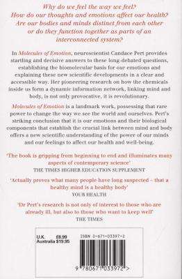 Molecules of Emotion - Why You Feel the Way You Feel (Paperback, New Ed)