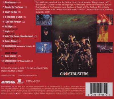 Ghostbusters - Original Soundtrack Album (CD)