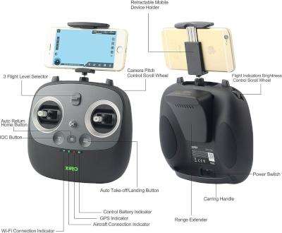 Xiro Xplorer V Quadcopter Drone with HD Camera (Black & Green)