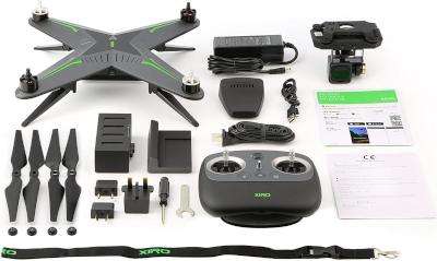 Xiro Xplorer V Quadcopter Drone with HD Camera (Black & Green)