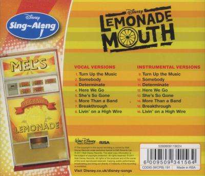 Lemonade Mouth Sing-a-Long (CD)