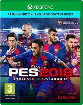 Pro Evolution Soccer (PES) 2018 - Premium Edition (XBox One)