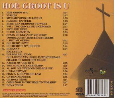 Hoe Groot Is U (CD)