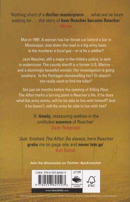 The Affair - (Jack Reacher 16) (Paperback)