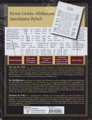 Interliniere Bybel Grieks-Afrikaans Nuwe Testament (Afrikaans, Leather / fine binding)