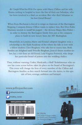 Be Careful What You Wish For - The Clifton Chronicles: Book 4 (Paperback, Main Market Ed.)